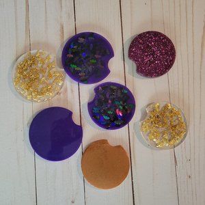 Resin Car Coasters